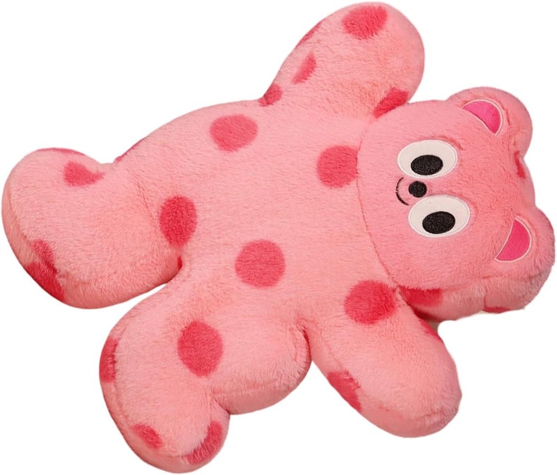 Soft Bear Pillow with Washable Cover As Decorative Cushion Or Playmates Decorative Polkas Dot Cushion - Image 1