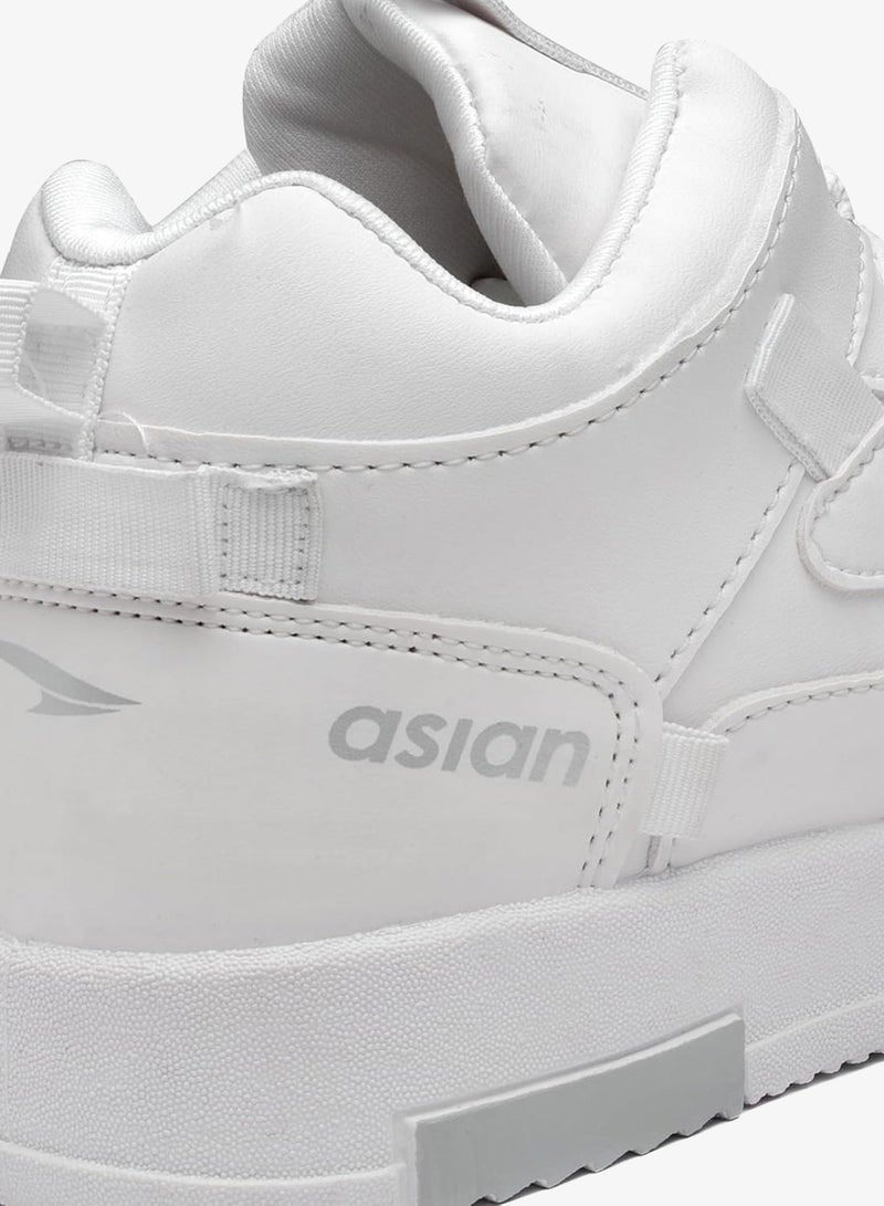 Asian White Casual Sneakers for Men and Boys - Image 5
