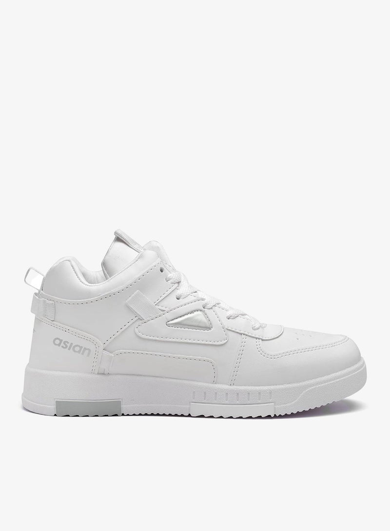 Asian White Casual Sneakers for Men and Boys - Image 1