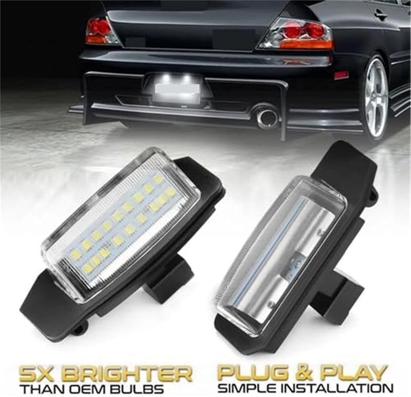 DEMULAX 18 LED License Plate Lights for Mitsubishi - Image 2