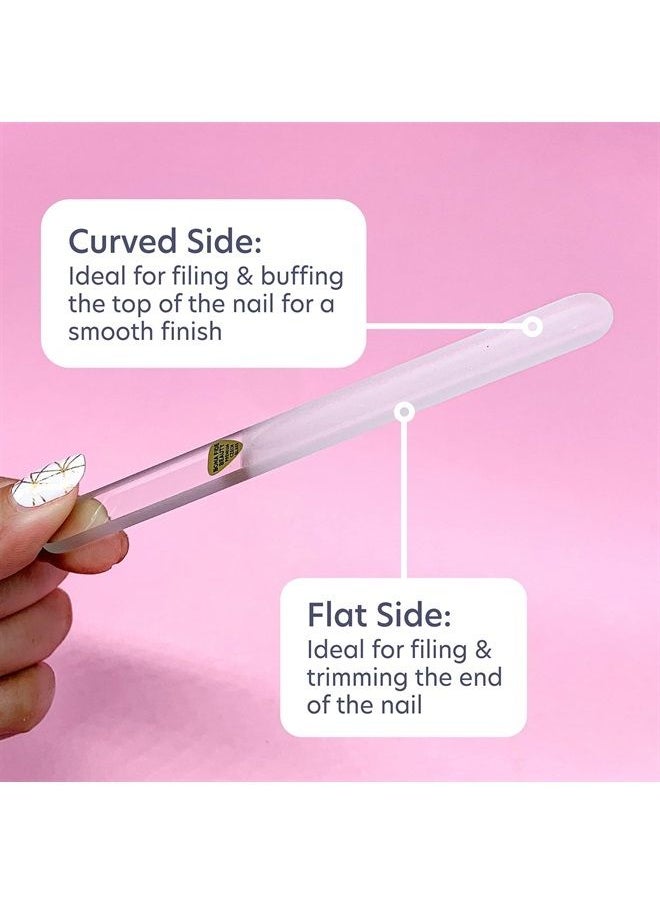 Bona Fide Beauty - Small Dog Nail File Paw Grooming, Trimming & Shaping, Gentle, Painless Pet Nail Filer for Claws & Paws, Ideal for Small Dogs, Cats, Birds - Premium Czech Glass Bona Fide Beauty - Image 1