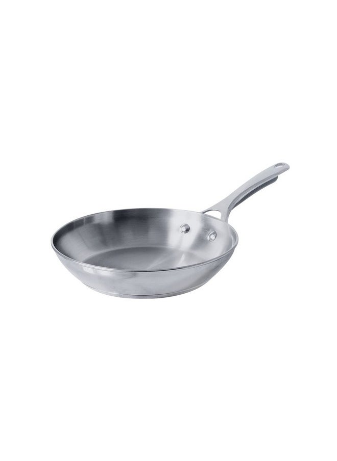 MEYER Meyer Select Nickel Free Stainless Steel Frypan | Frying Pan | Steel Frying Pan with Triply Base | Steel Fry pan | Gas and Induction Compatible, 24 cm  - Image 1