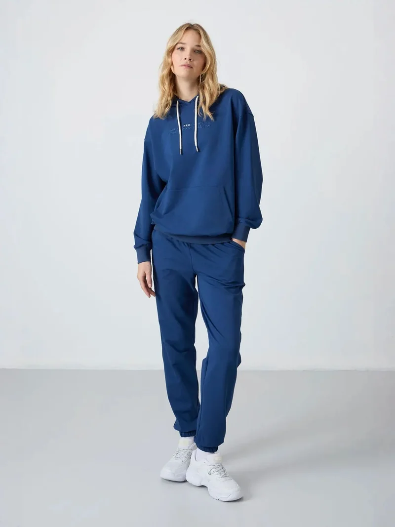 TOMMYLIFE TOMMY Oversized Hooded Sweatshirt And Pants Set