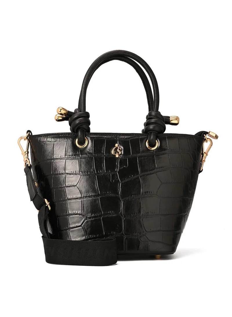 Carmen Steffens Shopping Bag Knot Black