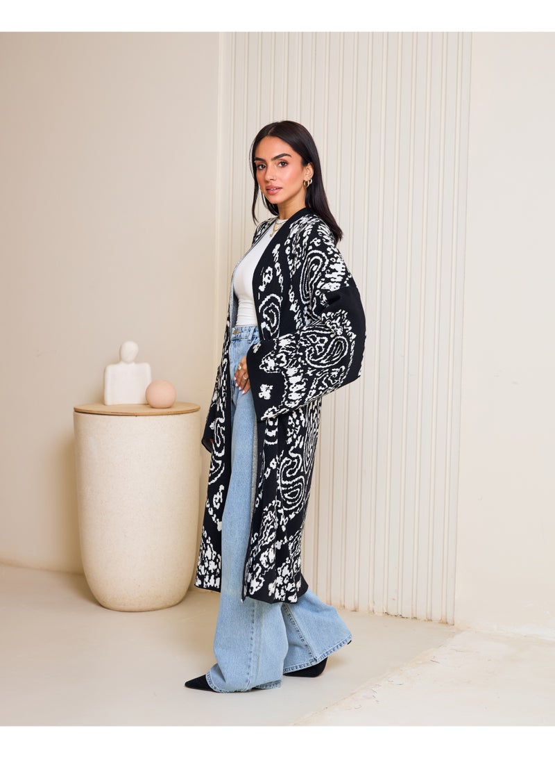 دريس كود كارديجان محاك متوسط الطول - Image 4