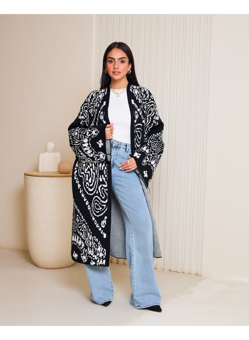 دريس كود كارديجان محاك متوسط الطول - Image 5