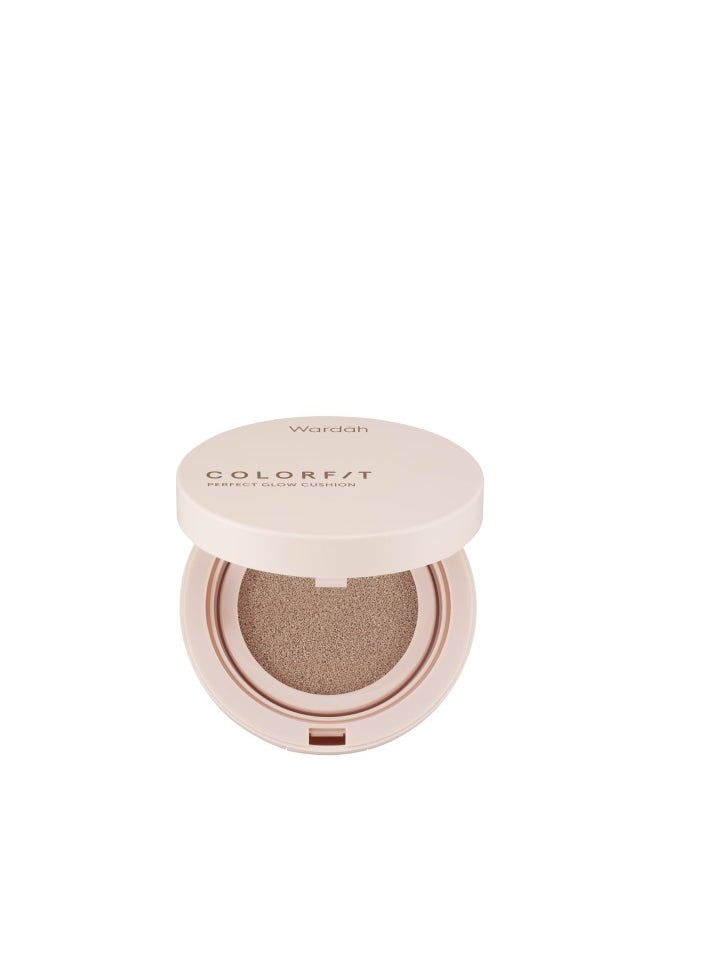 Wardah - Colorfit Perfect Glow Cushion 32N Neutral Beige, 15g - Image 1