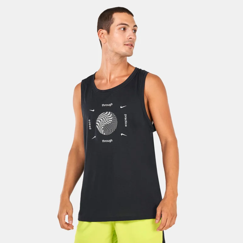 نايكي تيشيرت اليوغا دراي-فت جرافيك تانك للرجال