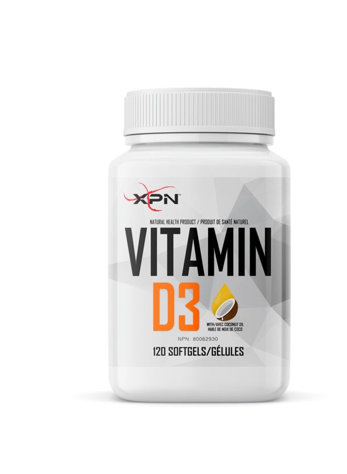 XPN Vitamin D3 120 Softgels