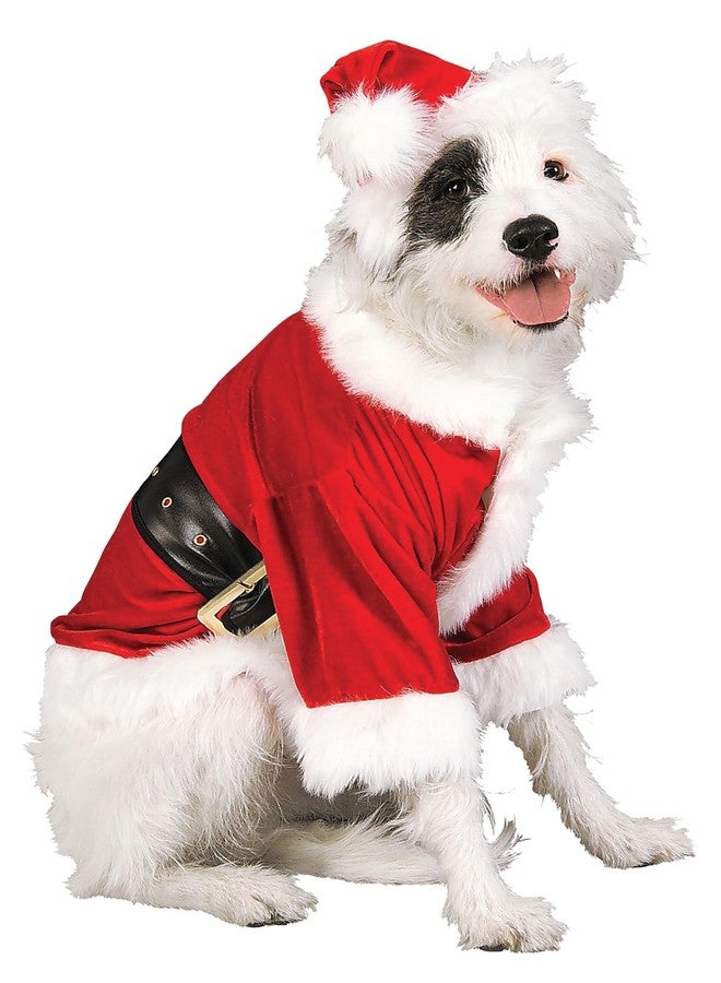Rubies Santa Claus Pet Costume for Dogs or Cats, Small - Image 1