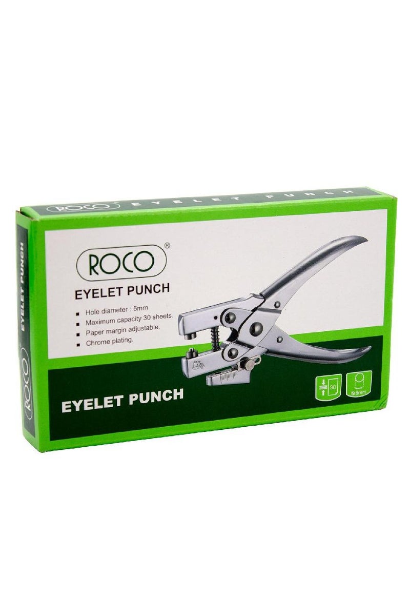 روكو مثقاب ذو فتحة واحدة حتى 25 ورقة بوزن 80 جم/م²؛ 28 ورقة بوزن 70 جم/م²