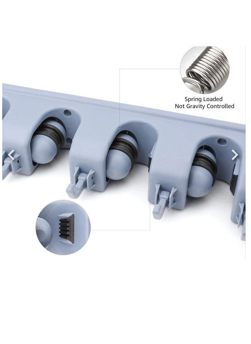 Generic 5-Slot Broom Holder – Keep Your Cleaning Essentials Organized and Tidy H  - Image 3