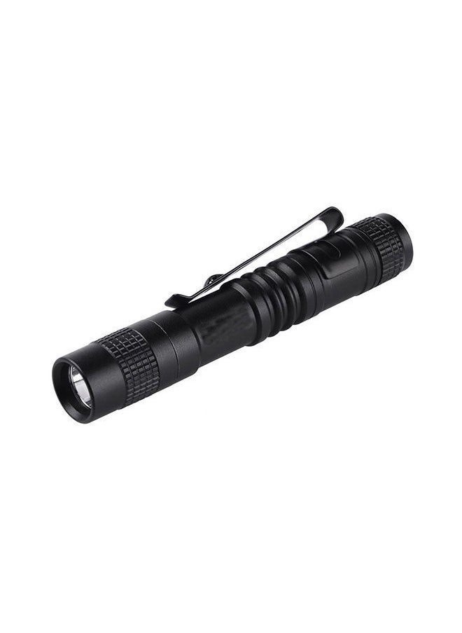 NIBEMINENT Super Small Mini LED Flashlight Black 3.6 x 0.59inch  - Image 2