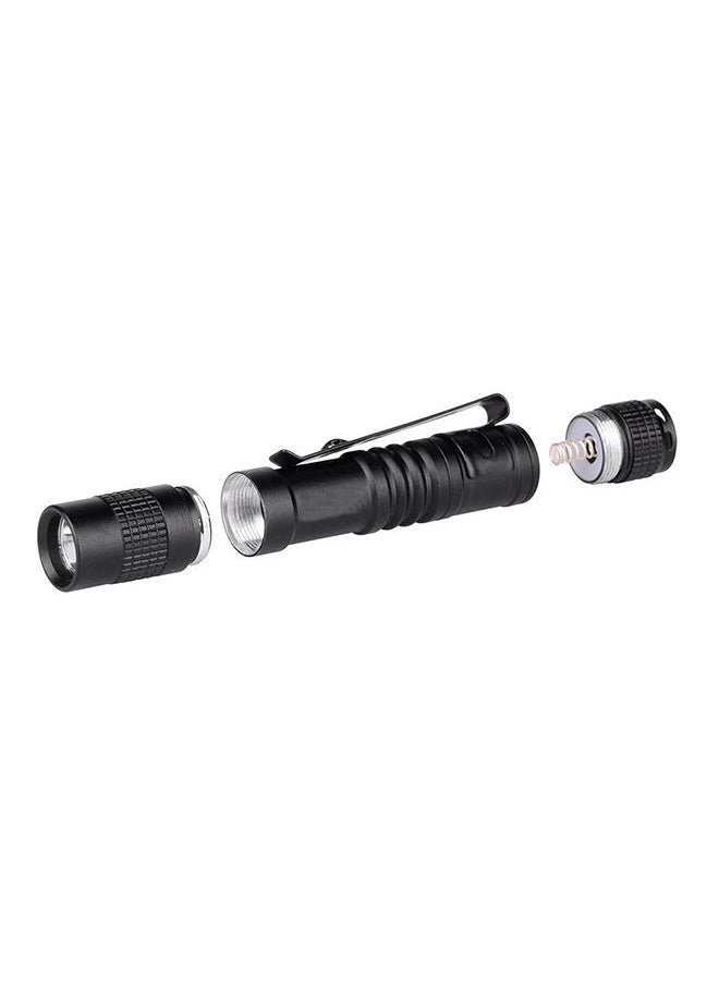 NIBEMINENT Super Small Mini LED Flashlight Black 3.6 x 0.59inch  - Image 3
