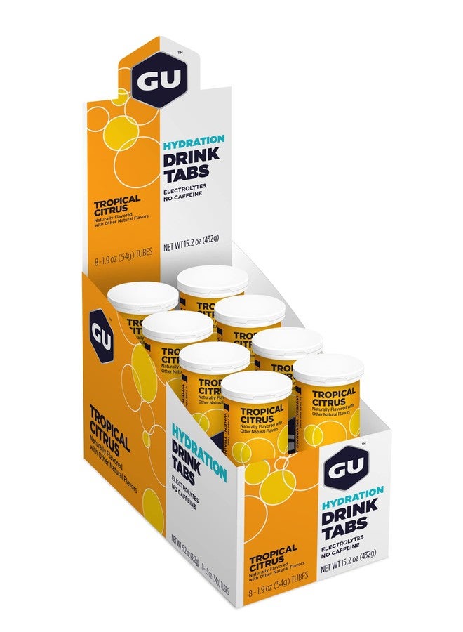 Gu Energy أقراص مشروب الطاقة والترطيب والإلكتروليت من جي يو، 4 أقراص (48 حصة)، بنكهة الحمضيات الاستوائية - Image 2