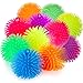 Playbees Soft Spiky Puffer Balls 12Pack 55 Inch Sensory Stress Relief Toy Assorted Colors Kids and Adults Fun Fidget Game - Image 2