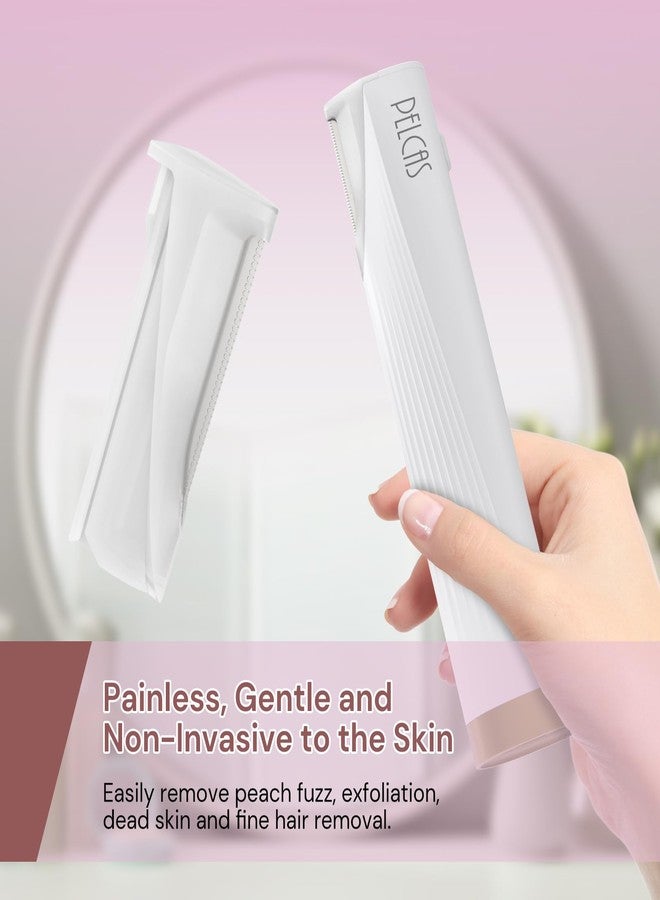 PELCAS Dermaplaning Blade Replacement Set, 8 PCS Dermaplaning Razors for Women Facial Peach Fuzz & Hair Removal System SPA at Home Only Fit with PELCAS Dermaplaning Tool BV18-712 -Device Not Included - Image 5