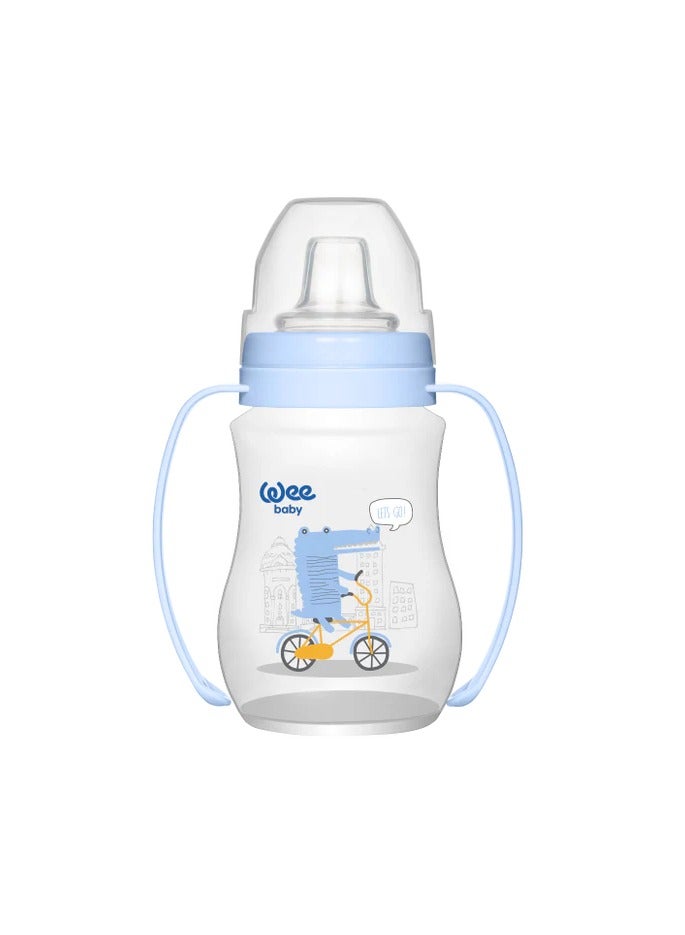 Wee baby Wee Baby Non-Spill Anti-Colic Cup with Handle +6m 250 ml (girls & boys)