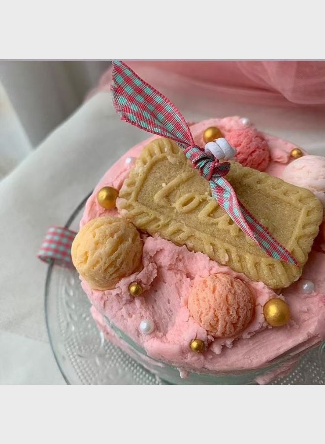 Fianser Candles Handmade Lolita Cake Home Scented 18 Hours Fragrance Aromatherapy Gift Wax Natural Soy Stress Relief Luxury Wedding Bathroom Birthday Yoga Anniversary - Image 2