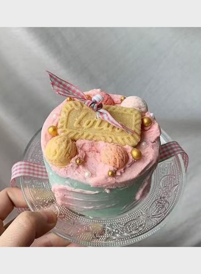 Fianser Candles Handmade Lolita Cake Home Scented 18 Hours Fragrance Aromatherapy Gift Wax Natural Soy Stress Relief Luxury Wedding Bathroom Birthday Yoga Anniversary - Image 5