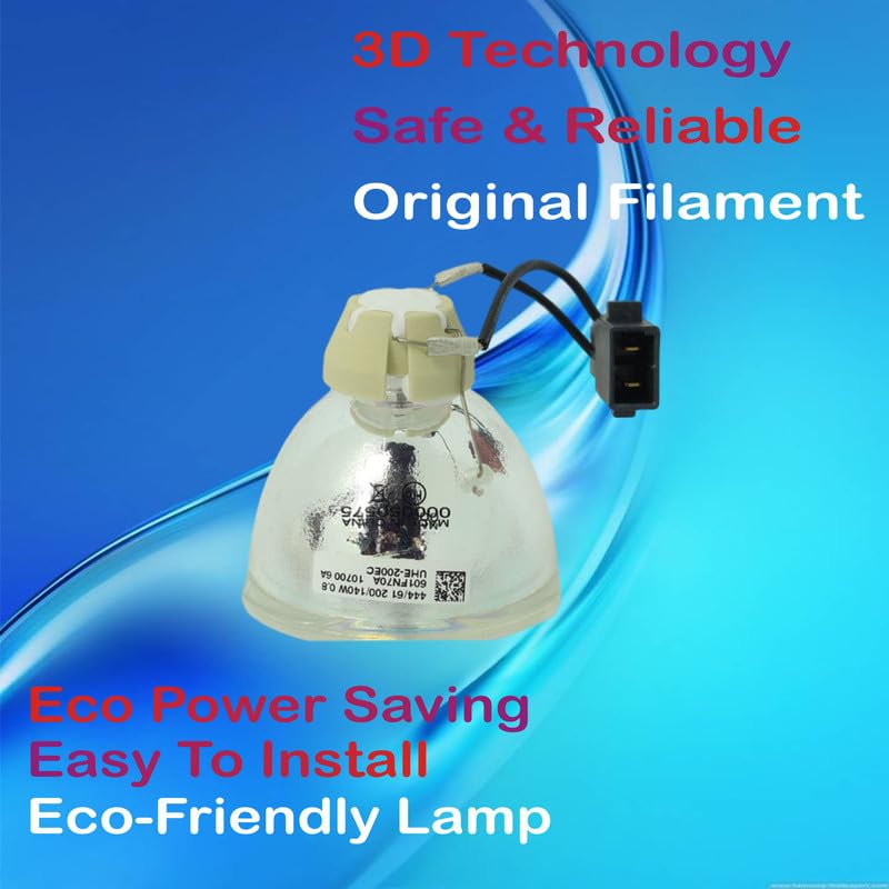 RSAV Projector Lamp for Epson ELPLP78 / PowerLite Home Cinema 2030, PowerLite Home Cinema 725HD, PowerLite Home Cinema 730HD, Bare Lamp/Bulb only - Image 5