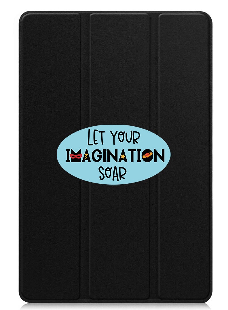 Theodor Protective Flip Case For Huawei MatePad 11.5 S (2024) With Trifold Stand Auto Wake Sleep Shockproof Cover let your imagination sour - Image 1