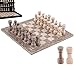 MARBLE RANGE Marble Chess Set for Adults 12 Handmade Oceanic Verona Board Game with 32 Chess Pieces 2 Extra Queens Storage Box Luxury Travel Game Elegant for Home Decor - Image 3