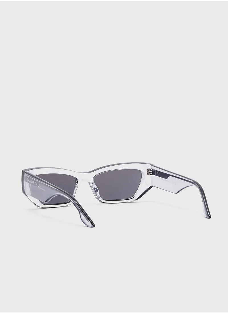 كارل لاغرفيلد Modified Rectangle Sunglasses