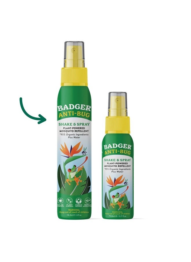 Badger Bug Spray, Non-DEET Mosquito Repellent with Citronella & Lemongrass, Natural Bug Spray for People, Family Friendly Bug Repellent, 4 fl oz (2 Pack)  - Image 3