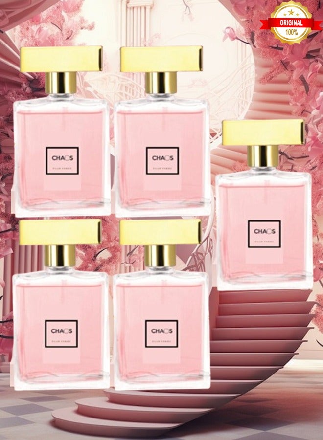 فانسي كوليكشون 5 قطع عطر تشاوس للنساء 100 مل - Image 1
