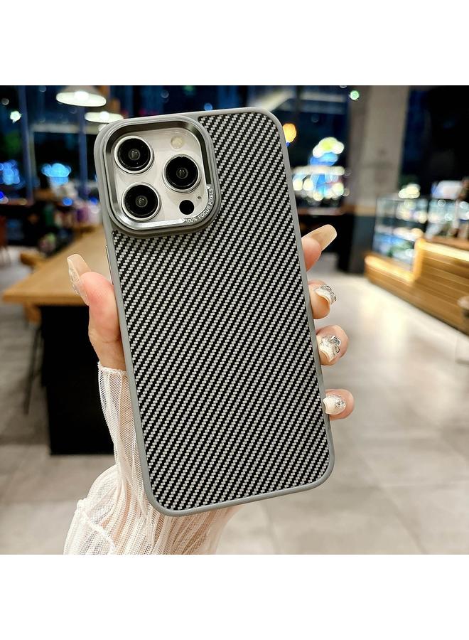 اس-توب جراب لهاتف iPhone 15 Pro Max مصنوع من ألياف الكربون ومقاوم للصدمات مع تقنية MagSafe المغناطيسية - Image 1