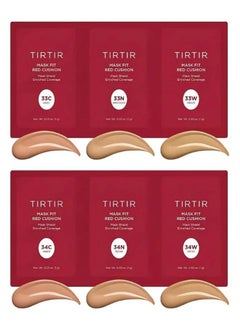 TIRTIR Mask Fit Red Cushion Foundation TRIAL KIT (#Medium Deep)  - Image 1