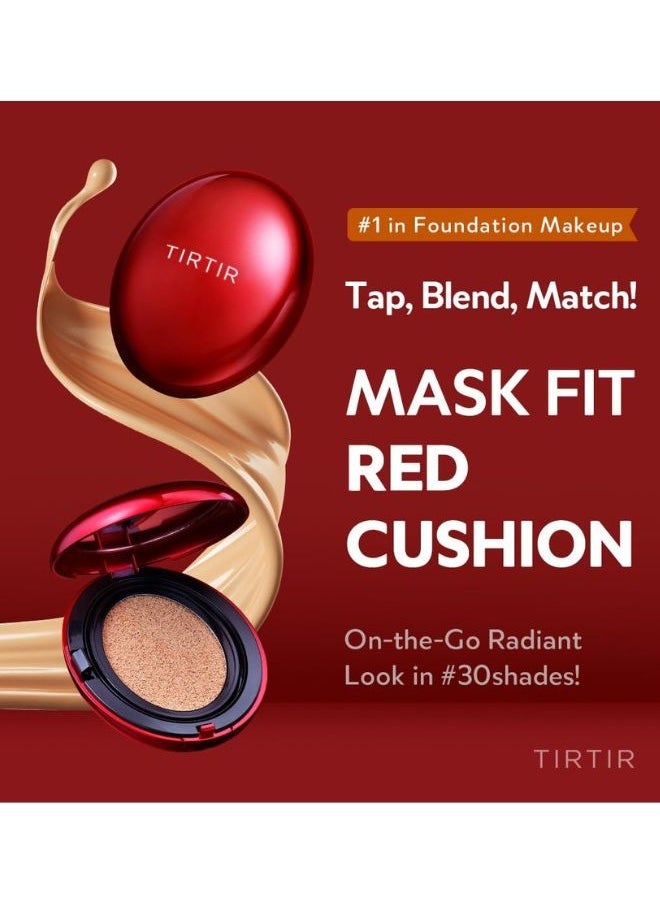 TIRTIR Mask Fit Red Cushion Foundation TRIAL KIT (#Medium Deep)  - Image 2