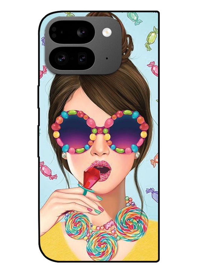 EYE CATCH Printed Protective Case Cover For Google Pixel Fold -  Stylish Girl - Image 1