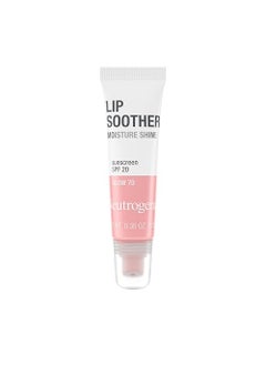 Neutrogena Neutrogena MoistureShine Lip Soother Gloss with SPF 20 Sun Protection High Gloss Tinted Lip Moisturizer with Hydrating Glycerin and Soothing Cucumber for Dry Lips Glow 70 35 oz 2 pack 