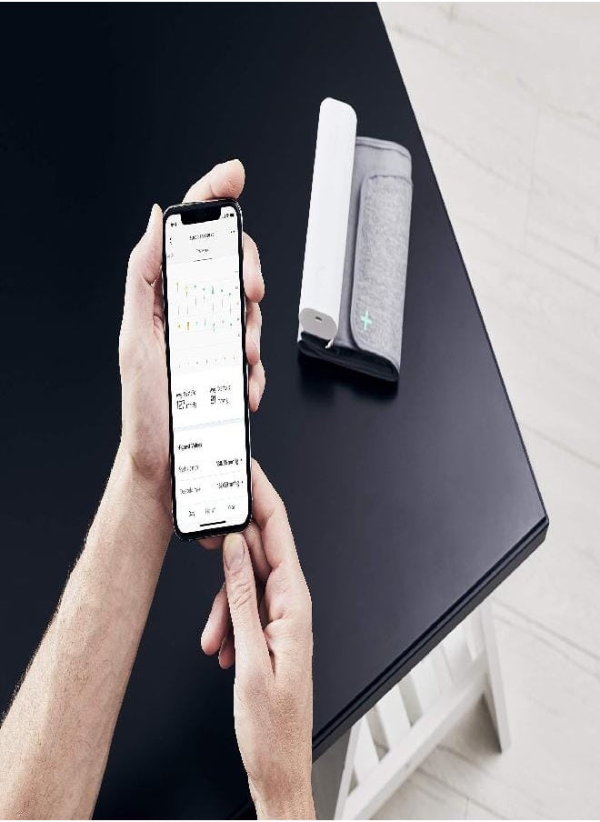 Withings - Withings BPM Connect - Digital Blood Pressure Cuff & Heart Rate Monitor - Blood Pressure Machine Arm Cuff, FDA Cleared, FSA/HSA Eligible, IOS & Android - Image 1