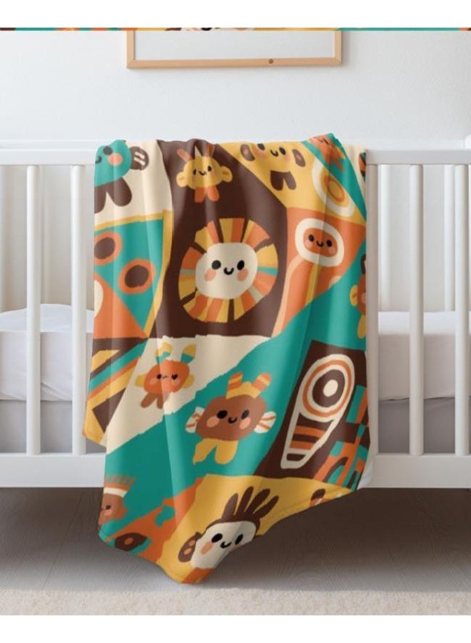 عام بطانية رقيقة من الفانيلا (حرارة ومريحة، ومناسبة للنوم واستخدام اللعبة والغبار والرمل) 150 سم * 200 سم - 1188 - Image 5