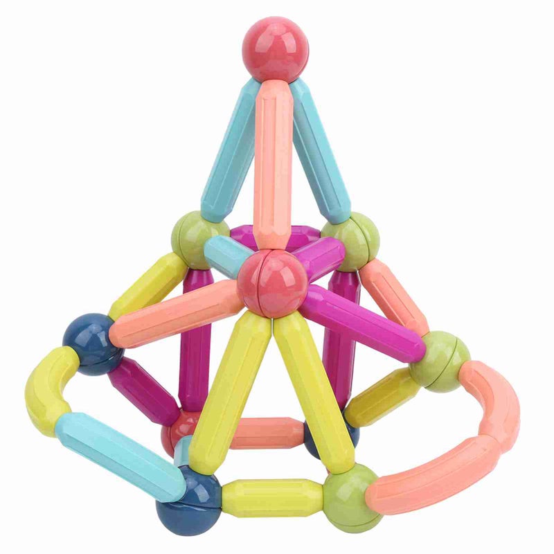 Magnetic Stick DIY Toys Children Magnetic Rod Building Blocks Set Educational Assembling Toy42pcs - Image 3