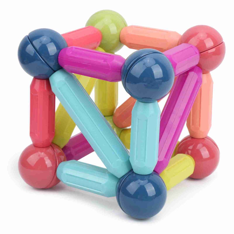 Magnetic Stick DIY Toys Children Magnetic Rod Building Blocks Set Educational Assembling Toy42pcs - Image 4