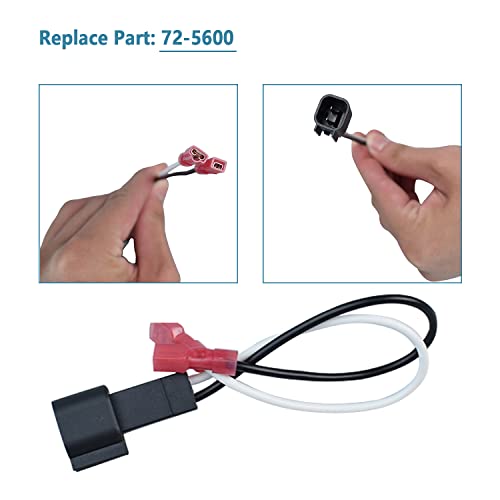 VKVXCLON 72-5600 Speaker Adapter Wiring Harness Replacement for Select Ford, Chevrolet, GMC, Mazda Lincoln, Mercury Car Front Rear Door Speaker Wire Harness（4Pcs - Image 3