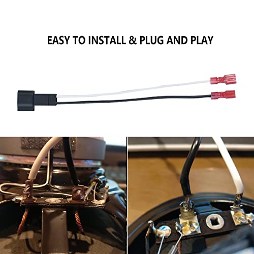 VKVXCLON 72-5600 Speaker Adapter Wiring Harness Replacement for Select Ford, Chevrolet, GMC, Mazda Lincoln, Mercury Car Front Rear Door Speaker Wire Harness（4Pcs - Image 4