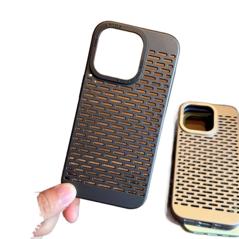غطاء واقي | أسود Hard Shell | لـ iPhone 16 / 16 Plus / 16 Pro / 16 Pro Max | مقاوم لبصمات الأصابع - Image 1