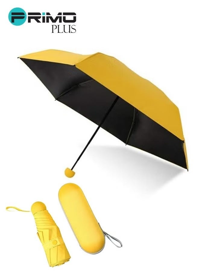 بريمو بلس مظلة صغيرة قابلة للطي بتصميم كبسولة