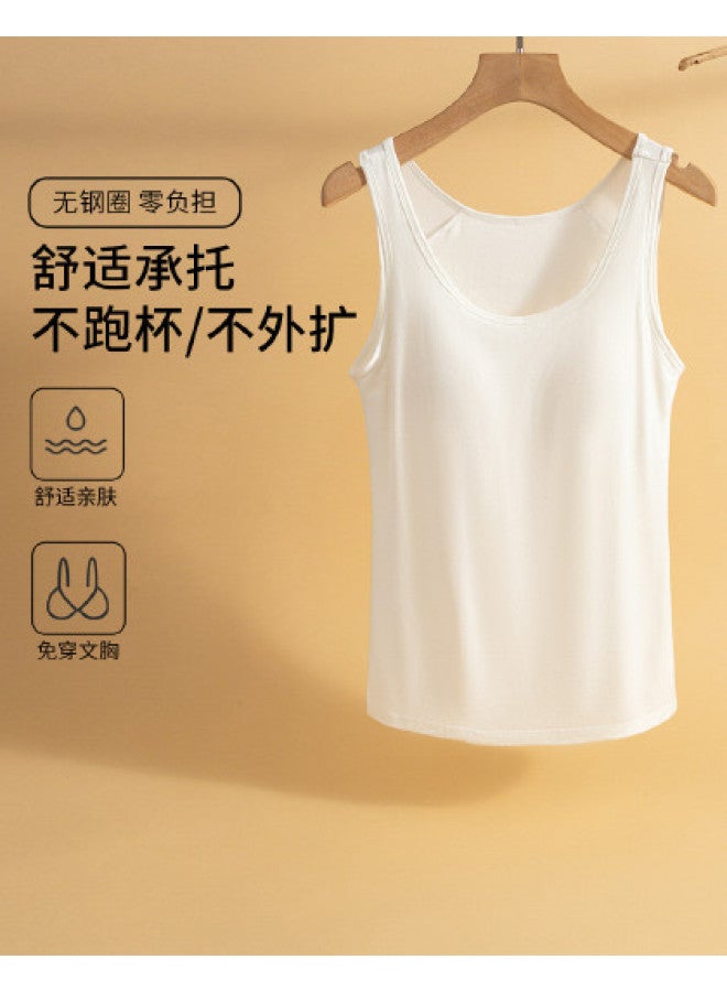 Goso Skin-Friendly And Breathable Round Neck Comfortable Base Layer Camisole, For Women, Suitable For Both Inner Wear And Outerwear, Slimming Top - Image 1
