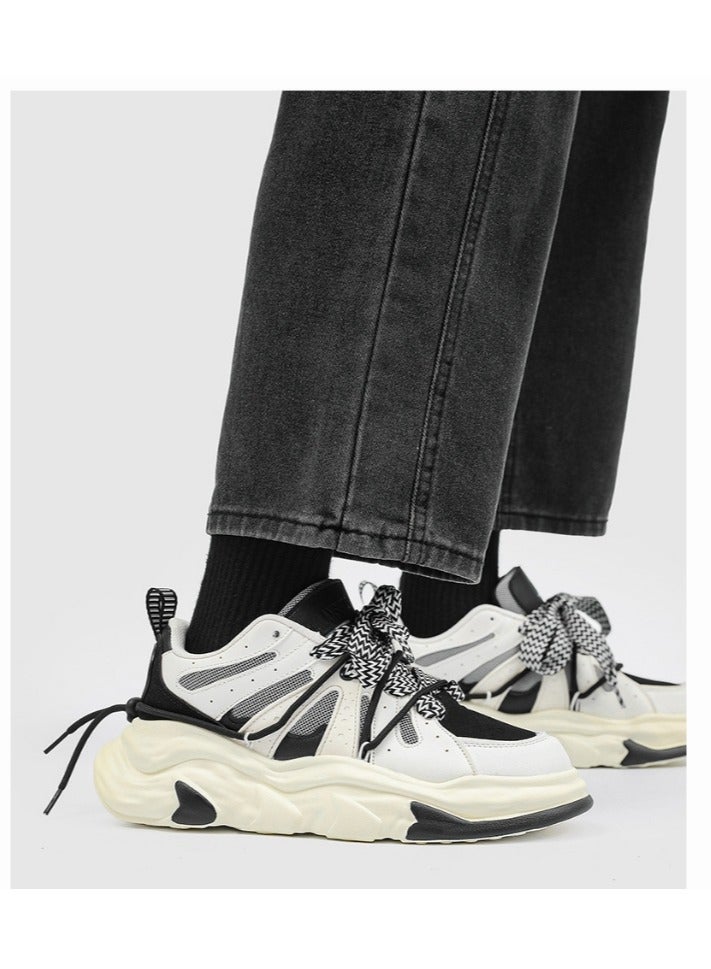 KUYING New Thick Sole Elevated Board Shoes  - Image 2