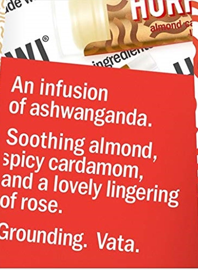 Hurraw! Almond, Cardamom, Rose (Vata) Lip Balm: Organic, Certified Vegan, Cruelty and Gluten Free. Non-GMO, 100% Natural Ingredients. Bee, Shea, Soy and Palm Free. Made in USA - Image 3