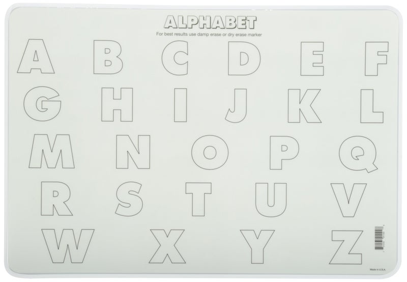 Painless Learning Alphabet with Animals Placemat, Oil Pastel, Large - Image 2
