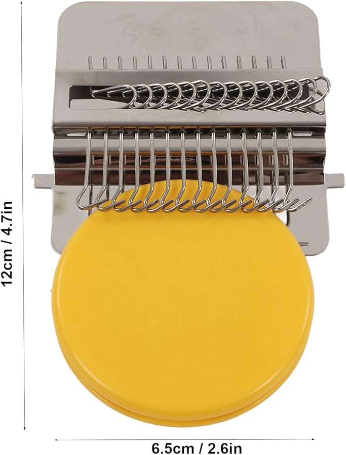 Wooden Darning Loom Machine DIY Sewing Tool With Rubber Bands 14 Pins For Clothes Socks - Image 5