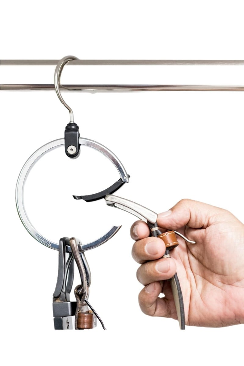 Stainless steel hanger: durable and elegant. Say goodbye to clutter. - Image 1