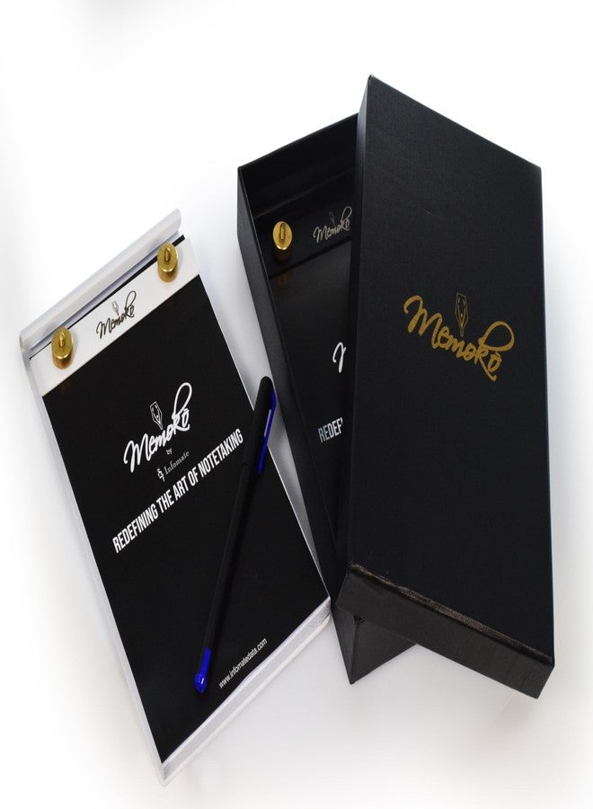 Infomate Memoko Premium Notepads for Professionals, Personal use and Gifting purposes, Ruled (Black Lines) - Image 3